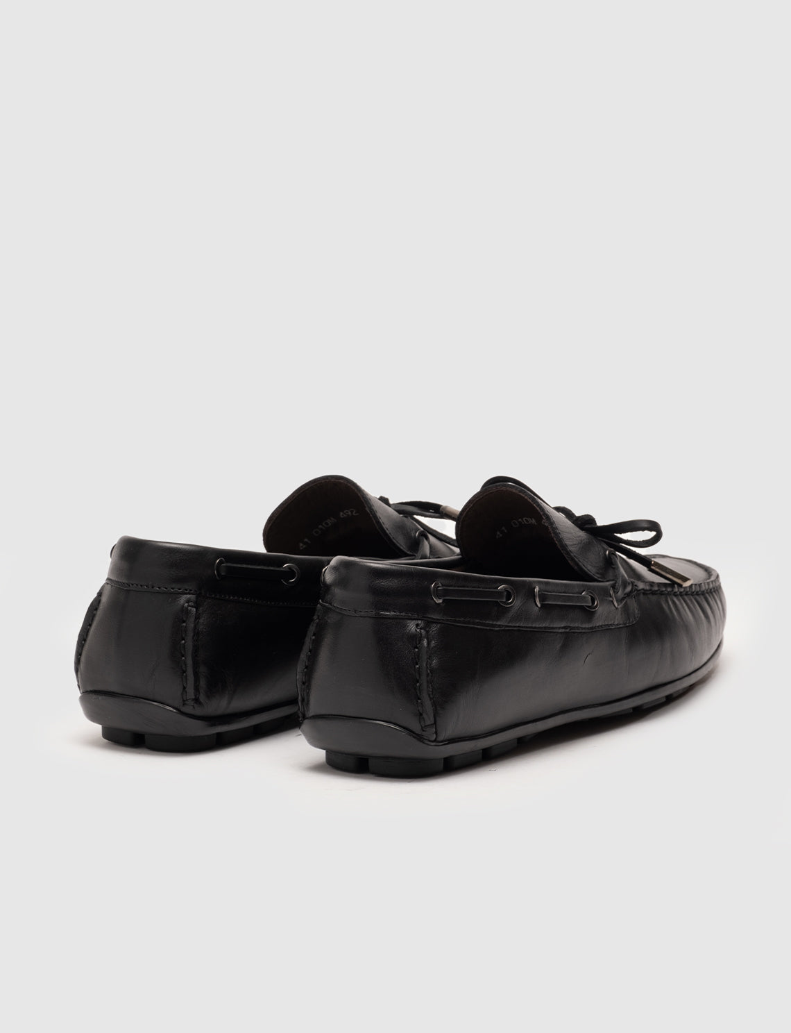 Cabani 010M492 Erkek %100 Hakiki Deri loafer & makosen Siyah