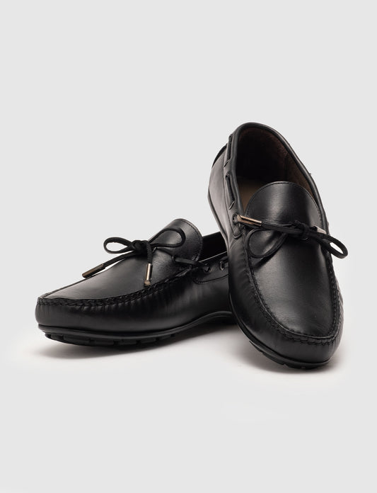 Cabani 010M492 Erkek %100 Hakiki Deri loafer & makosen Siyah