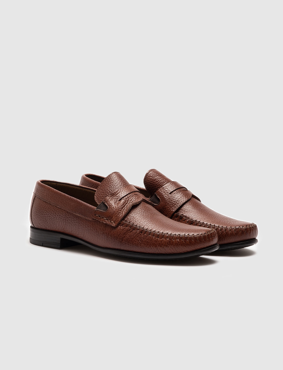 Cabani 442M1173 Erkek %100 Hakiki Deri loafer & makosen 269 Taba Kırma Floter