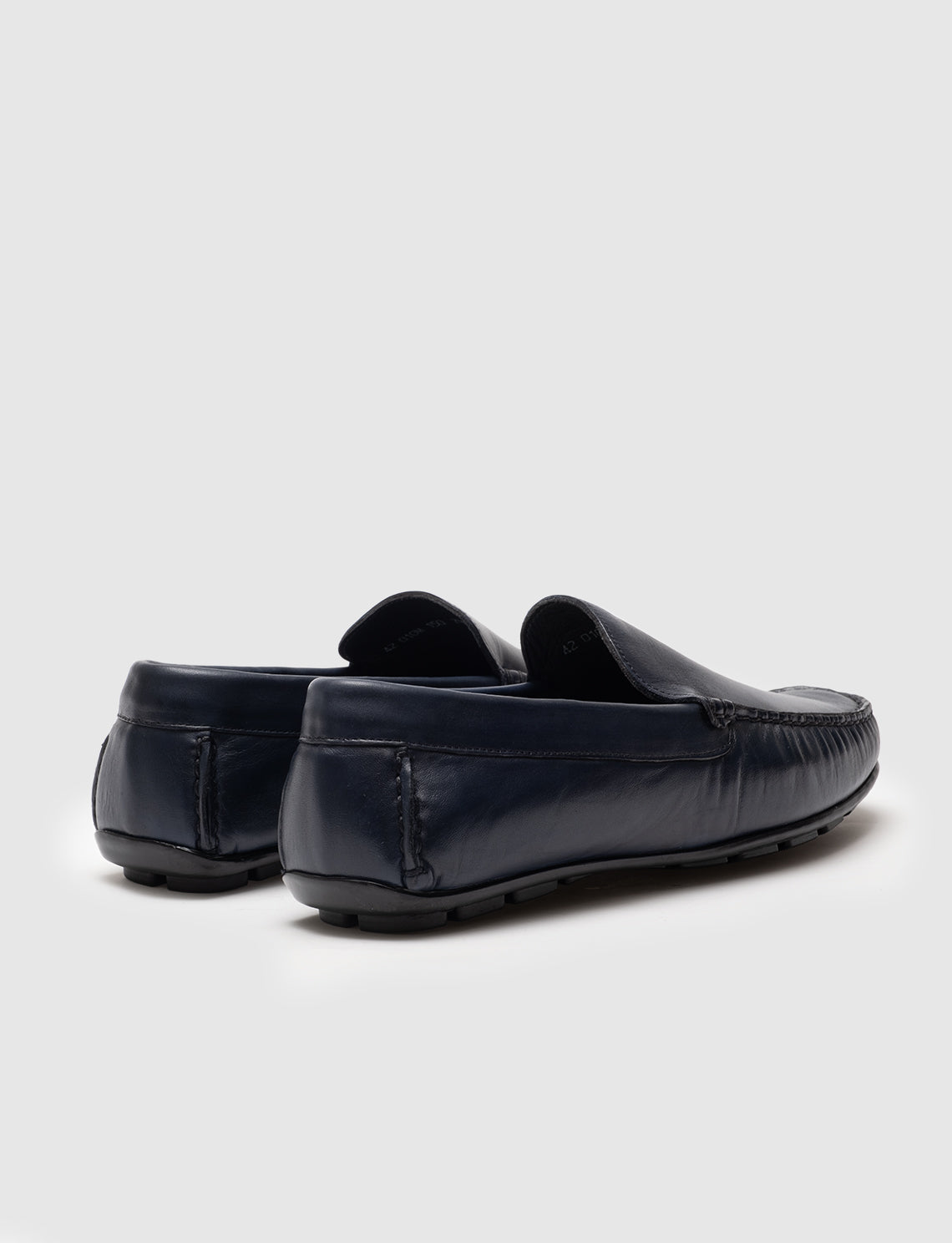 Cabani 010M150 Erkek %100 Hakiki Deri Loafer Ayakkabı 790 Lacivert Antik