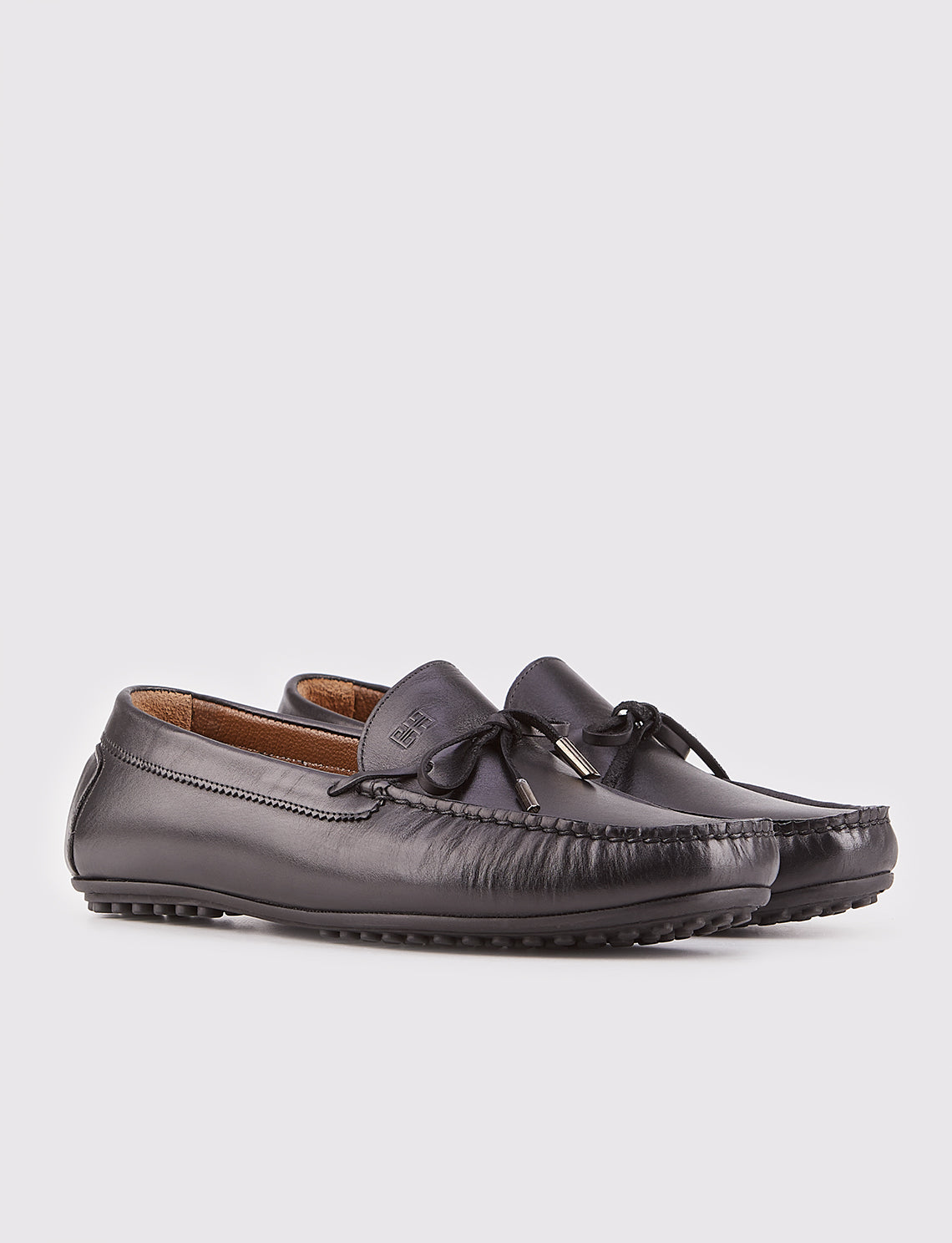 Cabani 343M515 Erkek %100 Hakiki Deri loafer & makosen Siyah