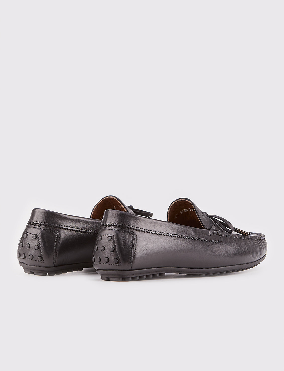 Cabani 343M515 Erkek %100 Hakiki Deri loafer & makosen Siyah