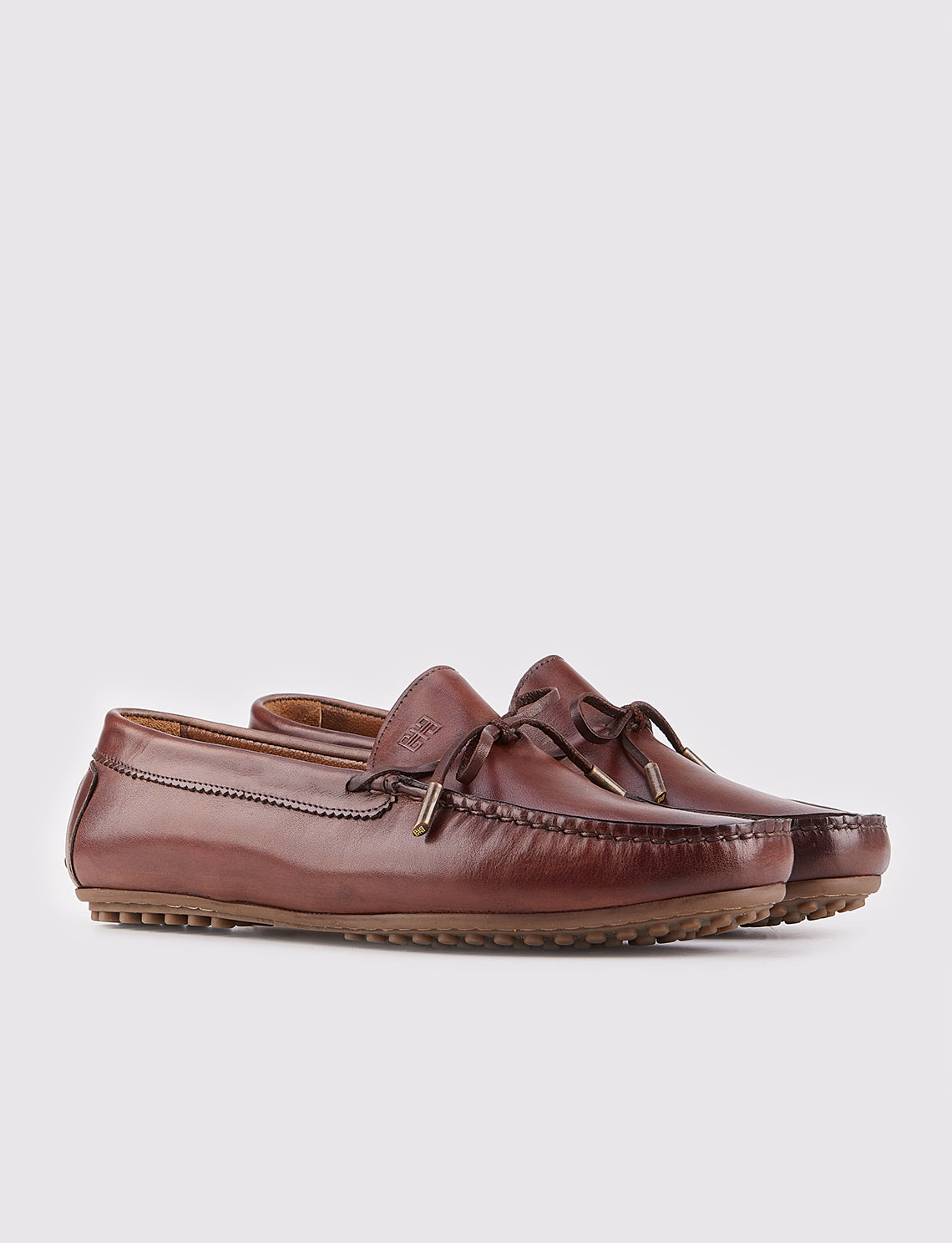 Cabani 343M515 Erkek %100 Hakiki Deri loafer & makosen Kahverengi