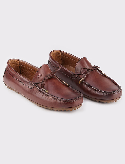 Cabani 343M515 Erkek %100 Hakiki Deri loafer & makosen Kahverengi