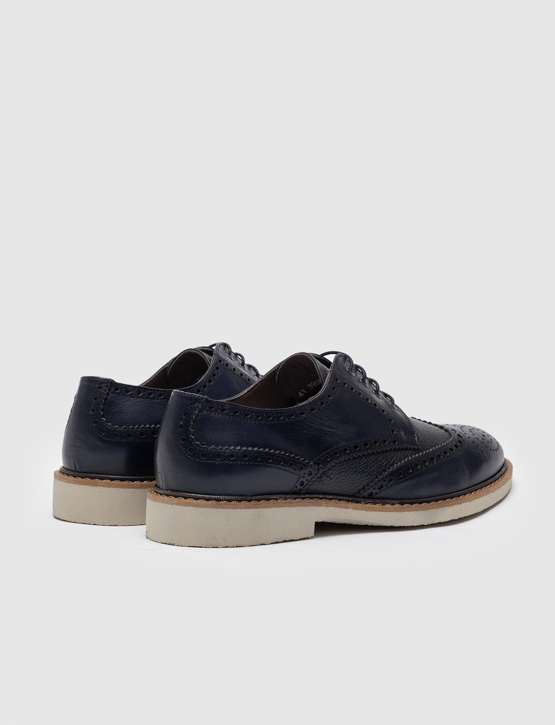 Cabani 396M506 Erkek %100 Hakiki Deri Günlük Ayakkabı 1157 Lacivert Napa-Lacivert geyik