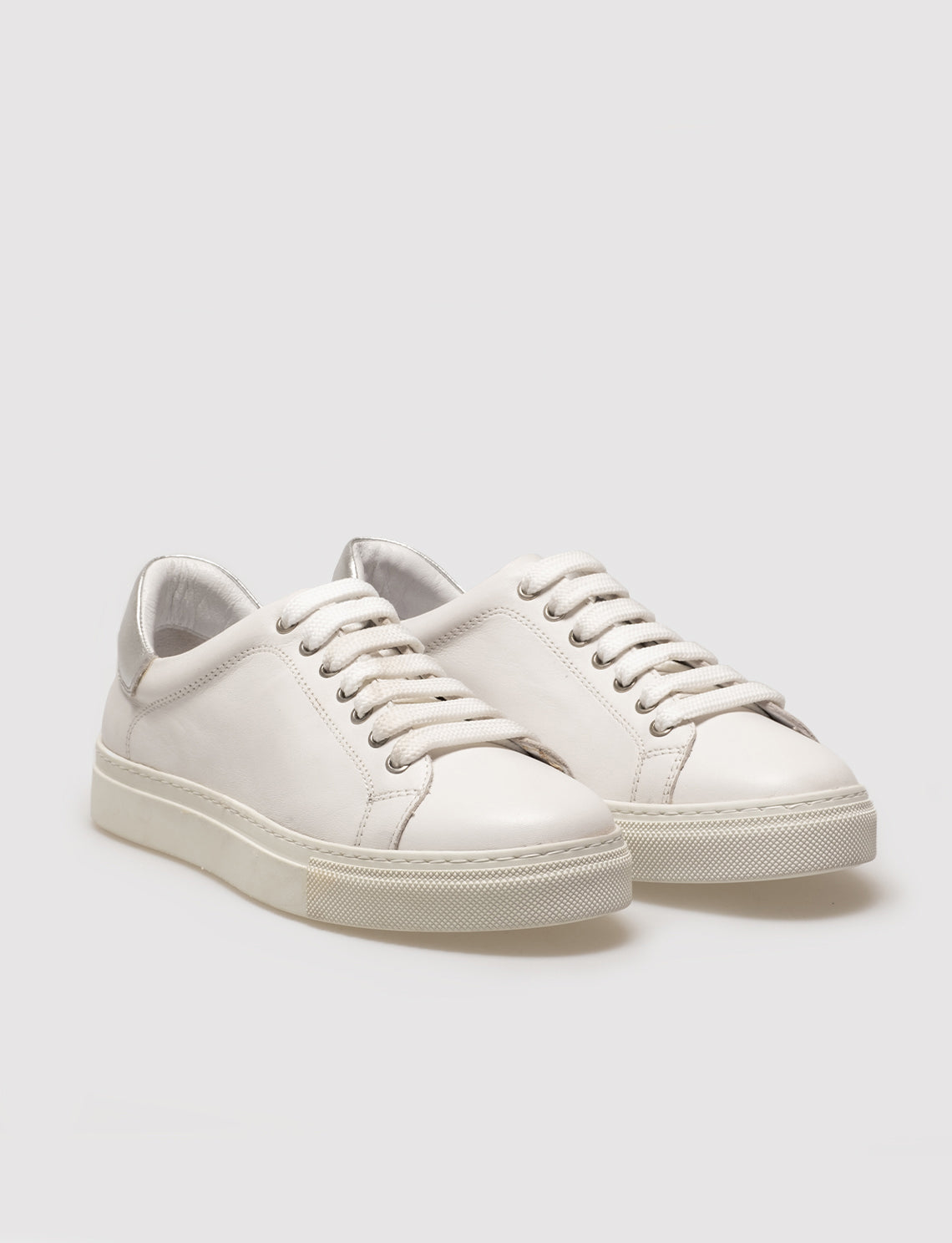 Cabani 136M1166 Kadın %100 Hakiki Deri sneaker &spor Beyaz