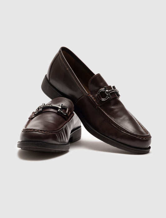 Cabani 466M1133 Erkek %100 Hakiki Deri loafer & makosen Kahve Bufalo