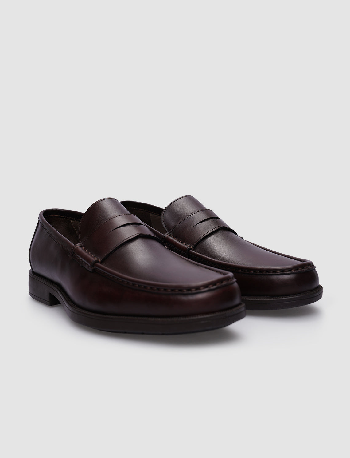 Cabani 466M1159 Erkek %100 Hakiki Deri loafer & makosen Kahverengi