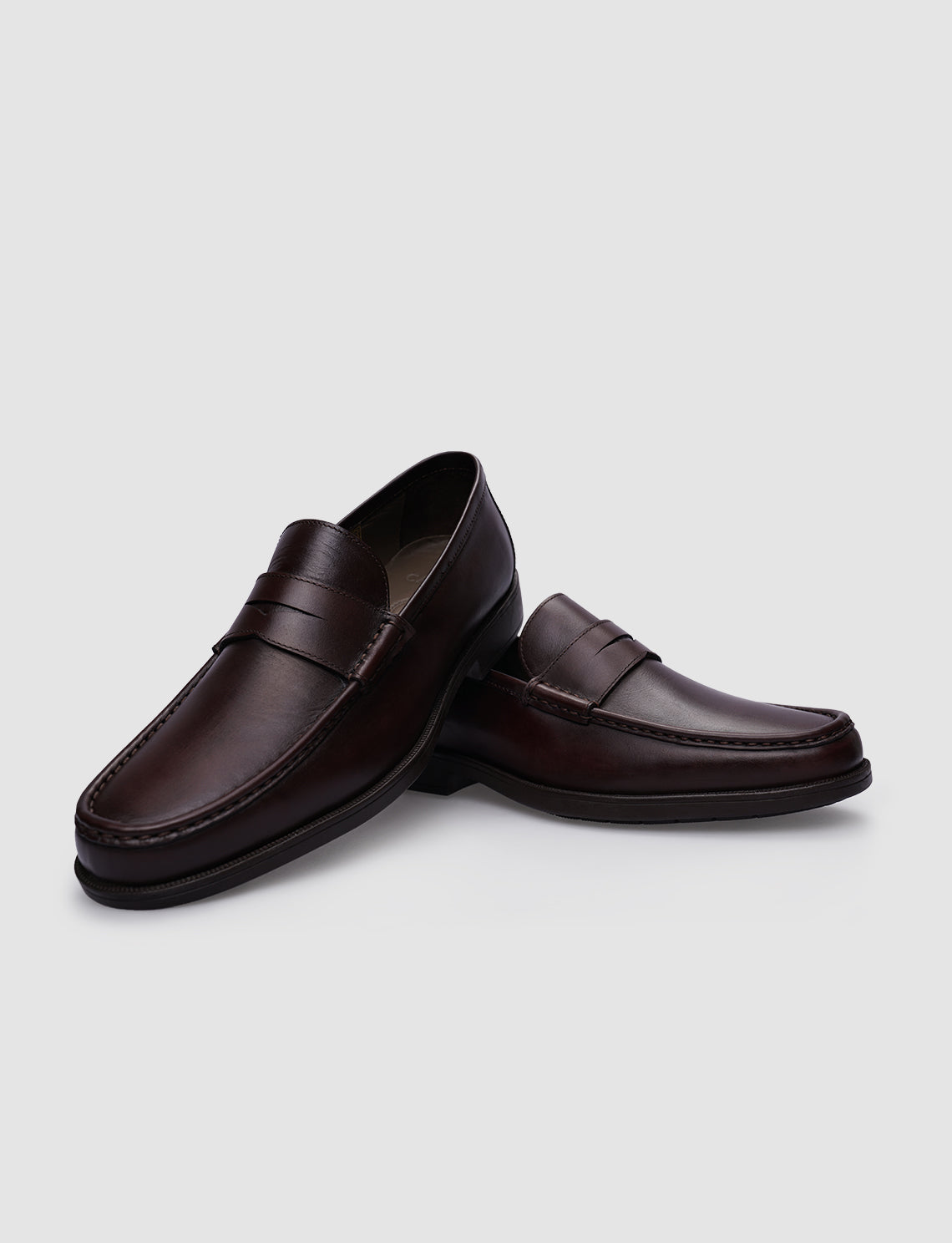 Cabani 466M1159 Erkek %100 Hakiki Deri loafer & makosen Kahverengi