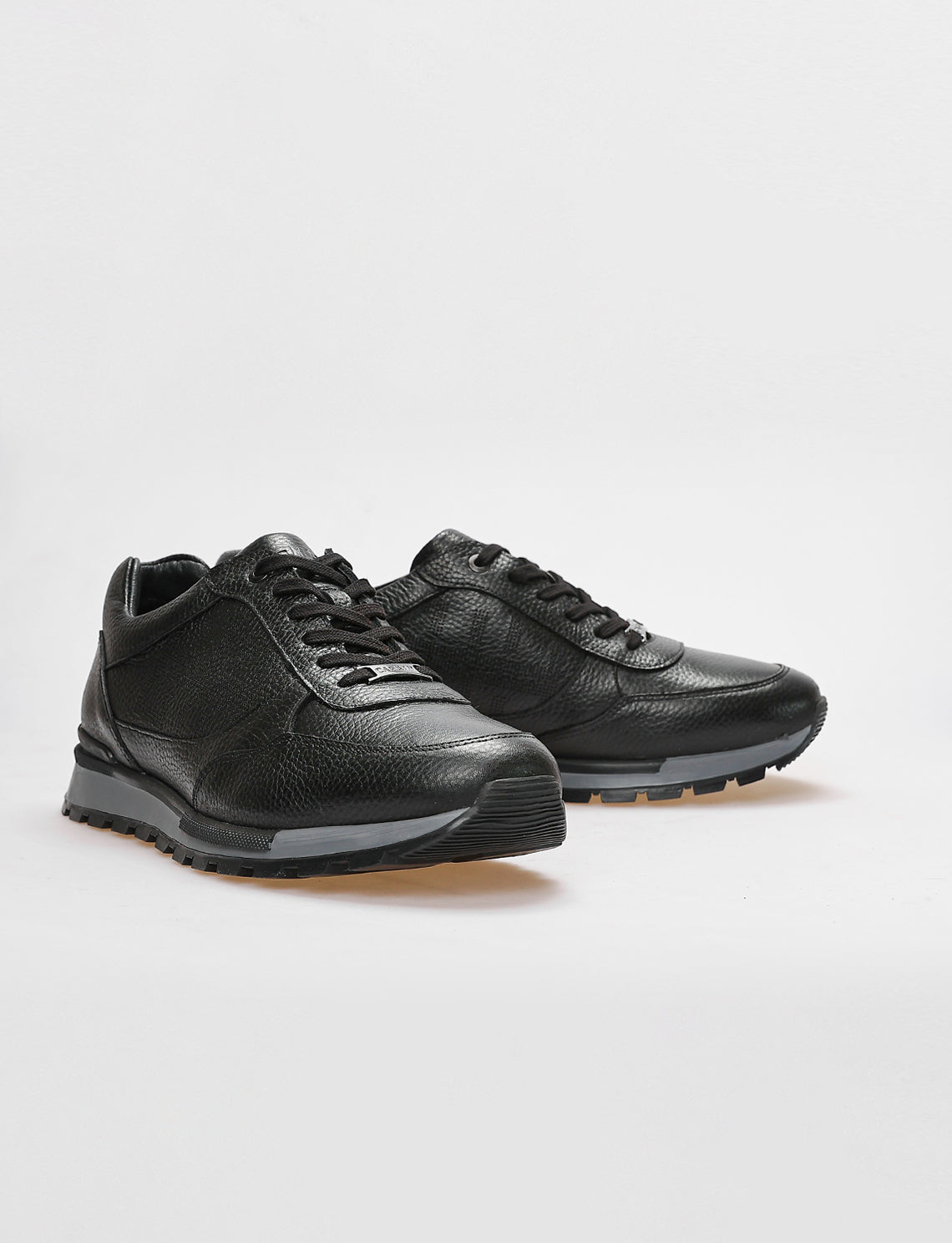 Cabani 460K548 Erkek %100 Hakiki Deri sneaker &spor Siyah