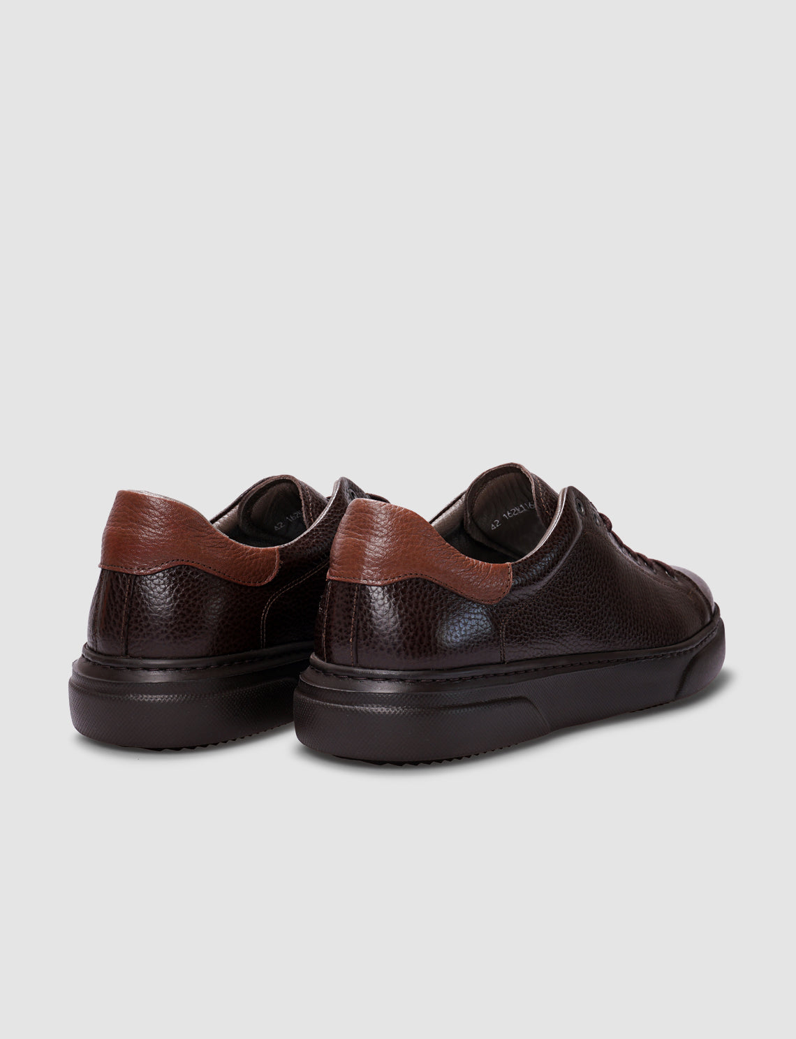 Cabani 162M1166 Erkek %100 Hakiki Deri sneaker &spor Kahverengi