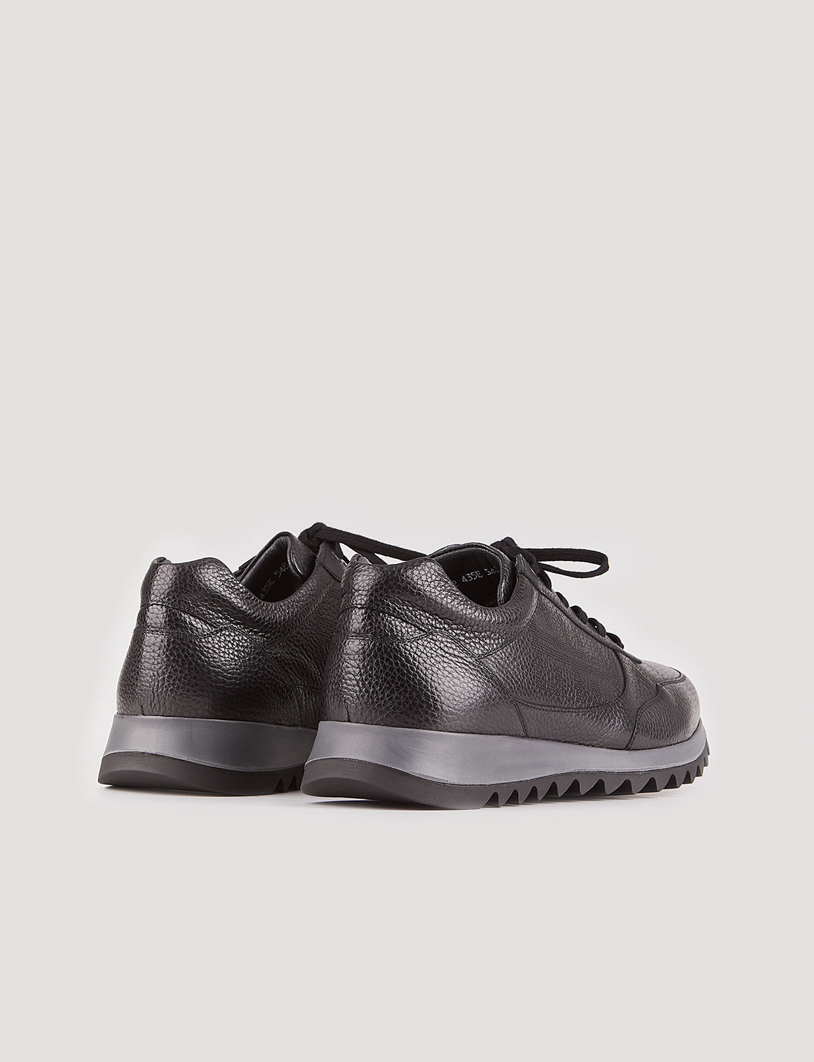 Cabani 435E548 Erkek %100 Hakiki Deri sneaker &spor Siyah