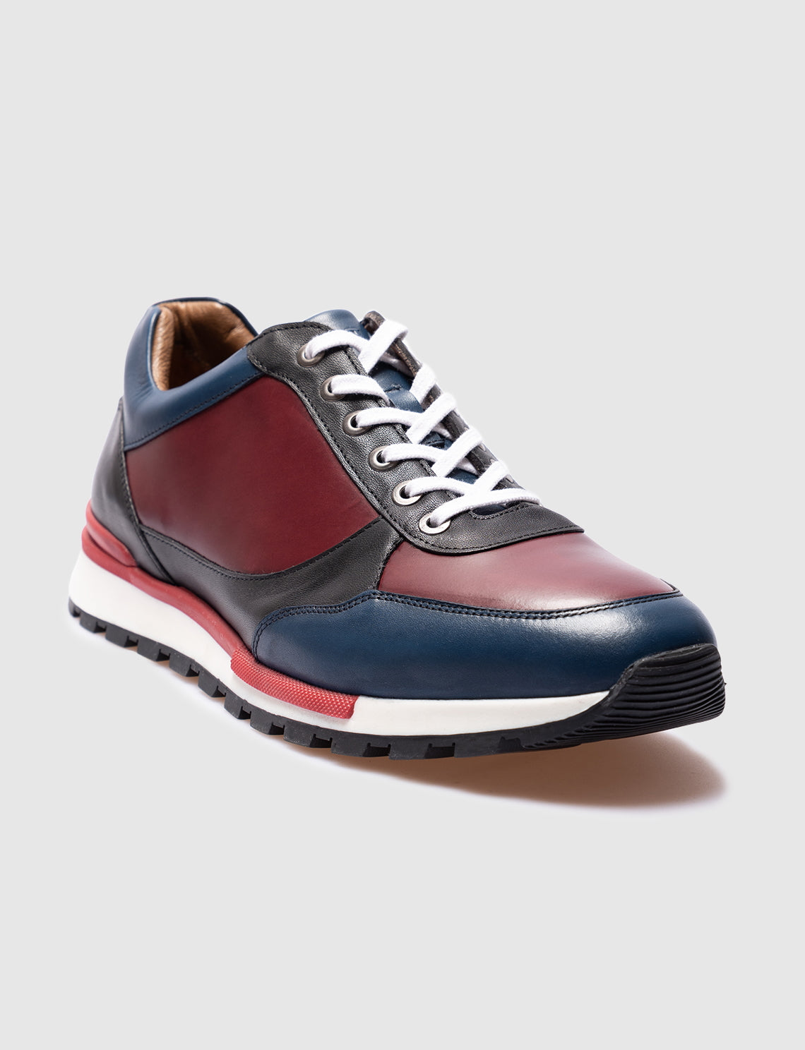 Cabani 460M548 Erkek %100 Hakiki Deri sneaker &spor Siyah