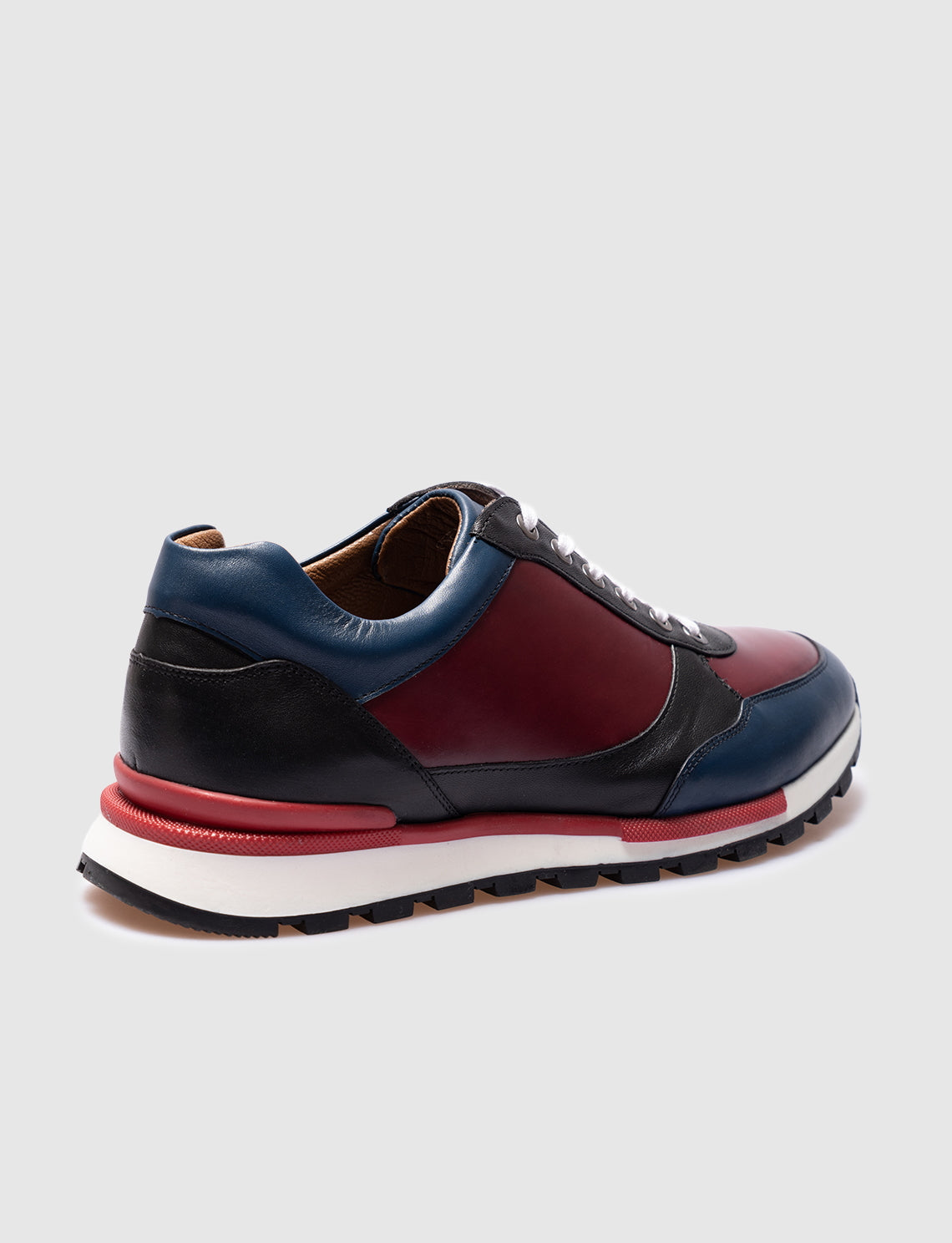 Cabani 460M548 Erkek %100 Hakiki Deri sneaker &spor Siyah