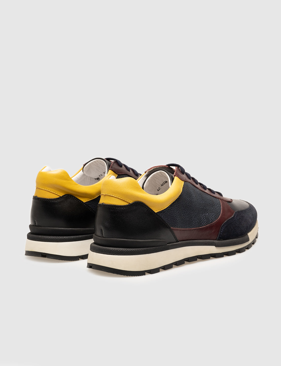 Cabani 460M548 Erkek Süet Hakiki Deri sneaker &spor 761 Laci Nata - Laci Süet - Bordo Nata