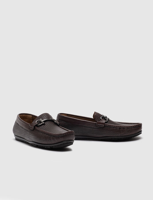 Cabani 296M823A Erkek %100 Hakiki Deri loafer & makosen 327 Kahve Kırma Floter