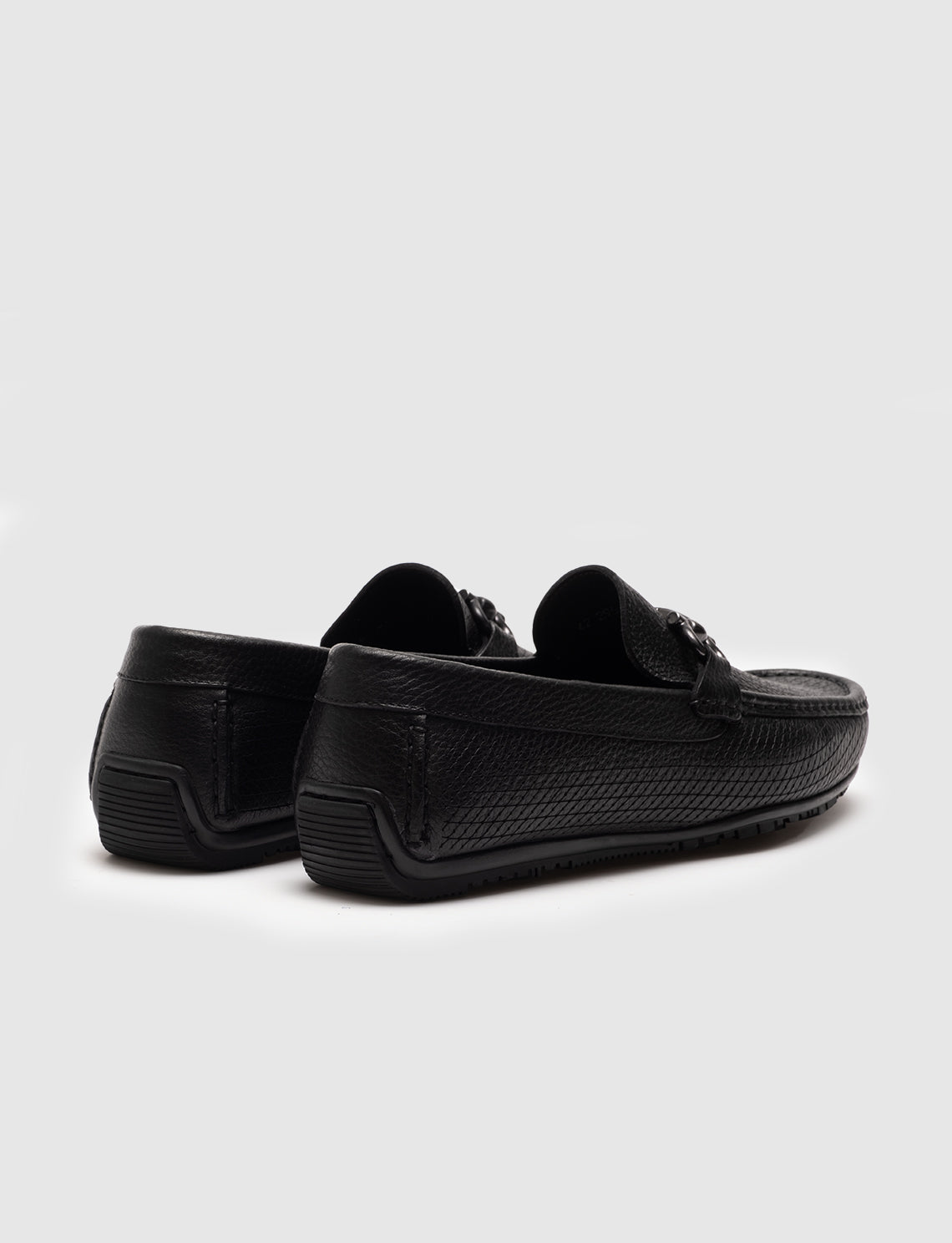 Cabani 296M823A Erkek %100 Hakiki Deri loafer & makosen 426 Siyah Kırma