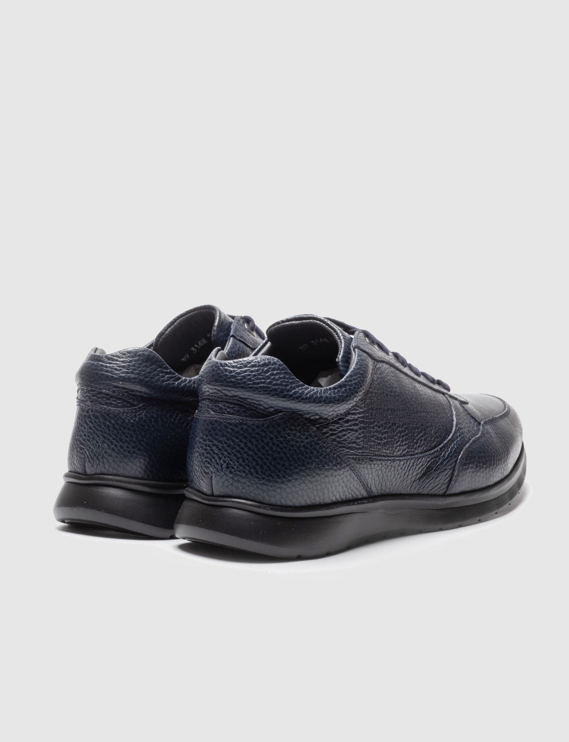 Cabani 314M548A Erkek %100 Hakiki Deri Günlük Ayakkabı Lacivert