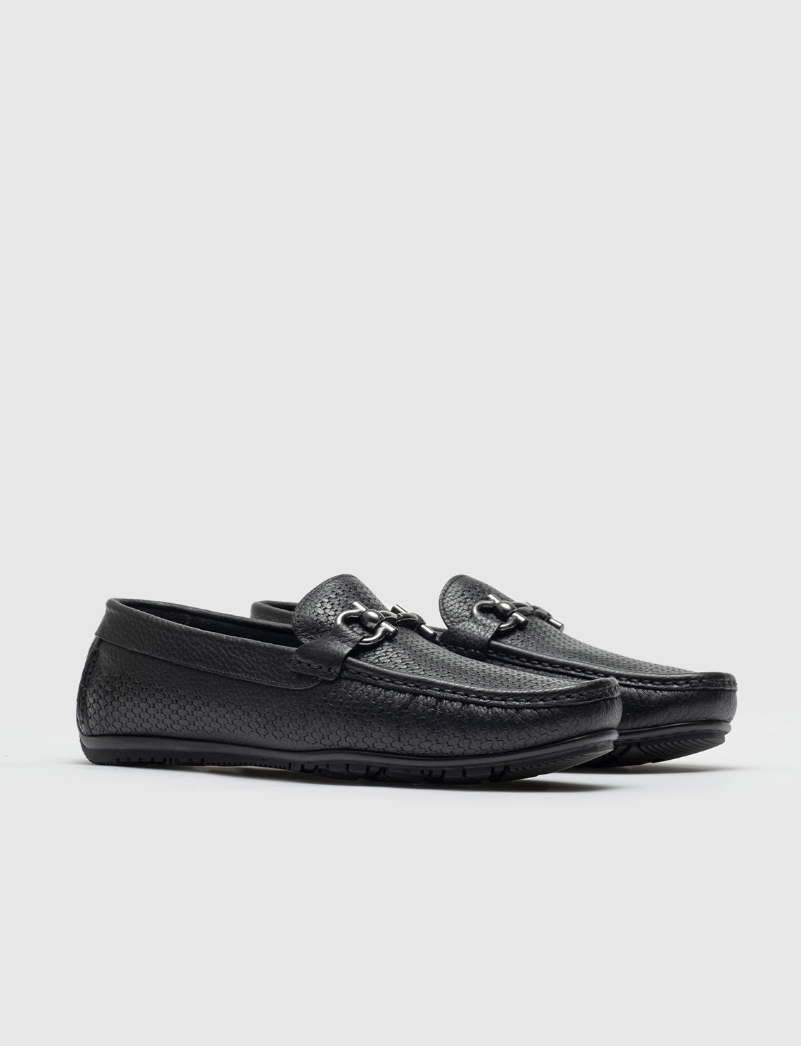 Cabani 296M823J Erkek %100 Hakiki Deri loafer & makosen Siyah
