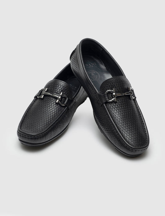 Cabani 296M823J Erkek %100 Hakiki Deri loafer & makosen Siyah