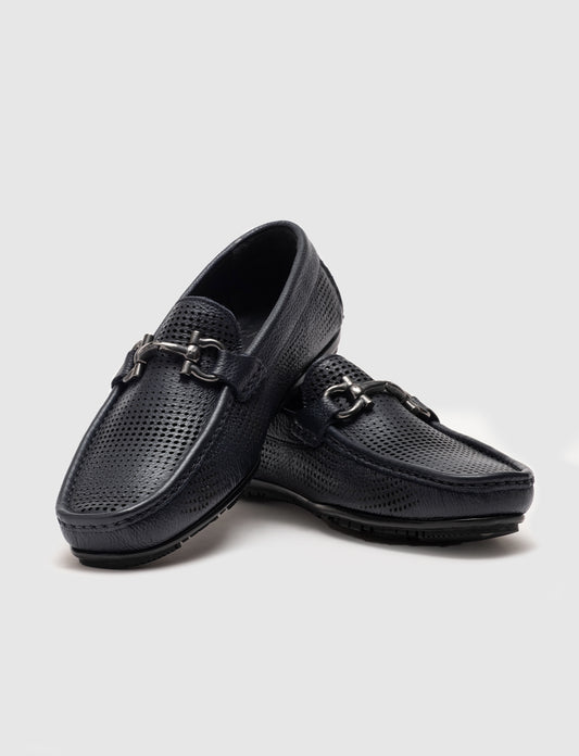 Cabani 296M823M Erkek %100 Hakiki Deri loafer & makosen Lacivert