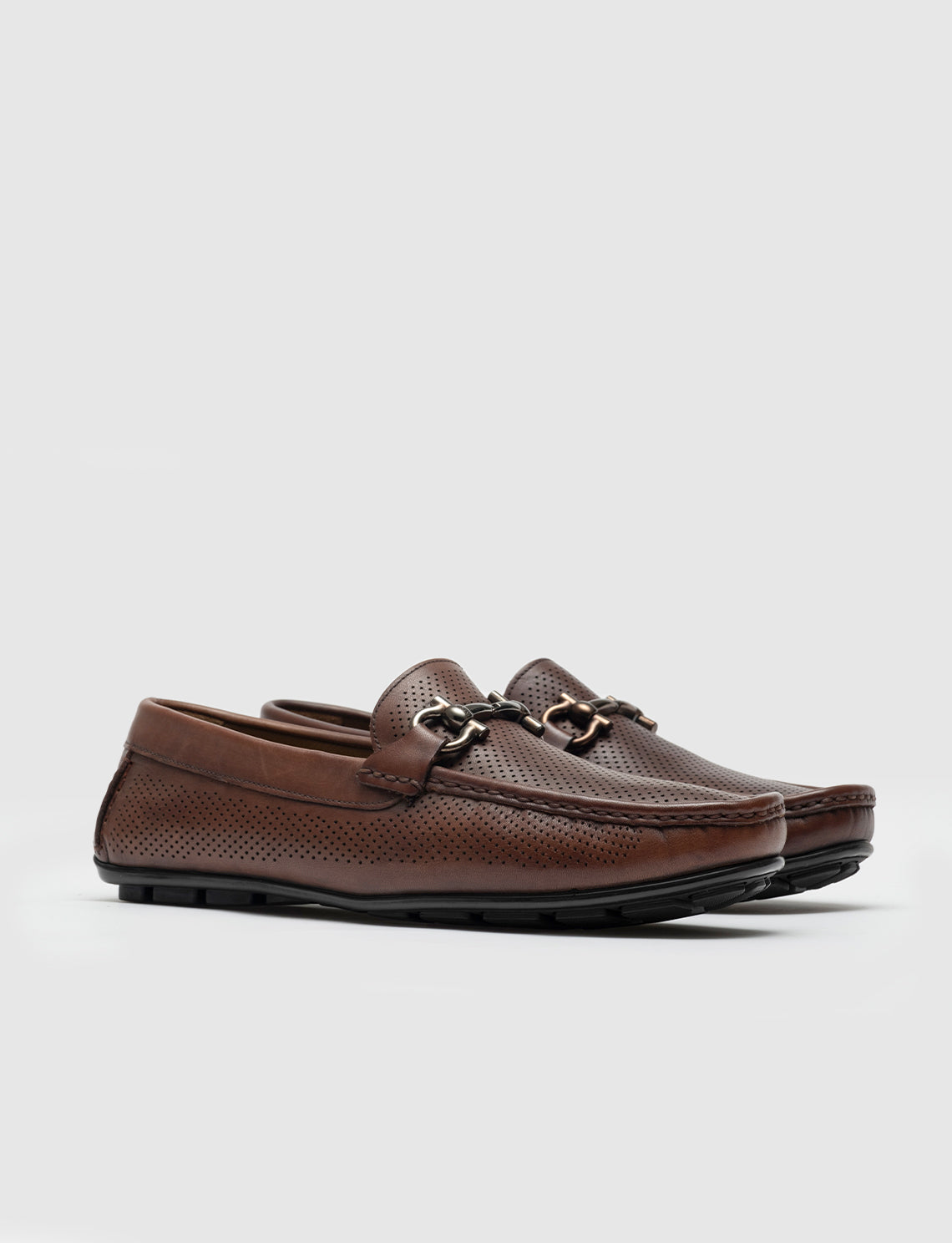 Cabani 010M823B Erkek %100 Hakiki Deri loafer & makosen 691 Kahve Sannetta