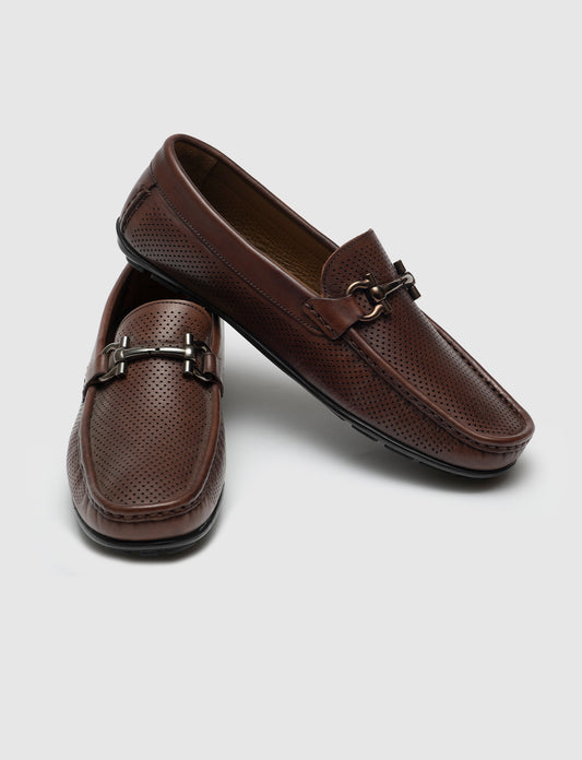 Cabani 010M823B Erkek %100 Hakiki Deri loafer & makosen 691 Kahve Sannetta