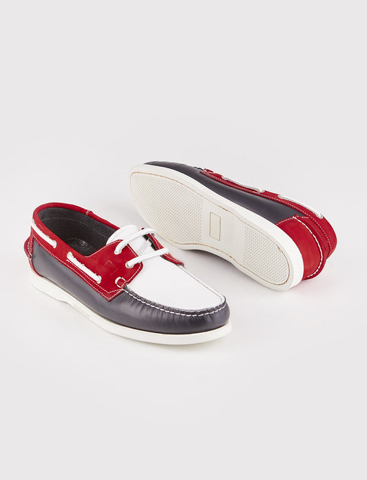 Cabani 052A102 Erkek %100 Hakiki Deri tekne boat  Lacivert