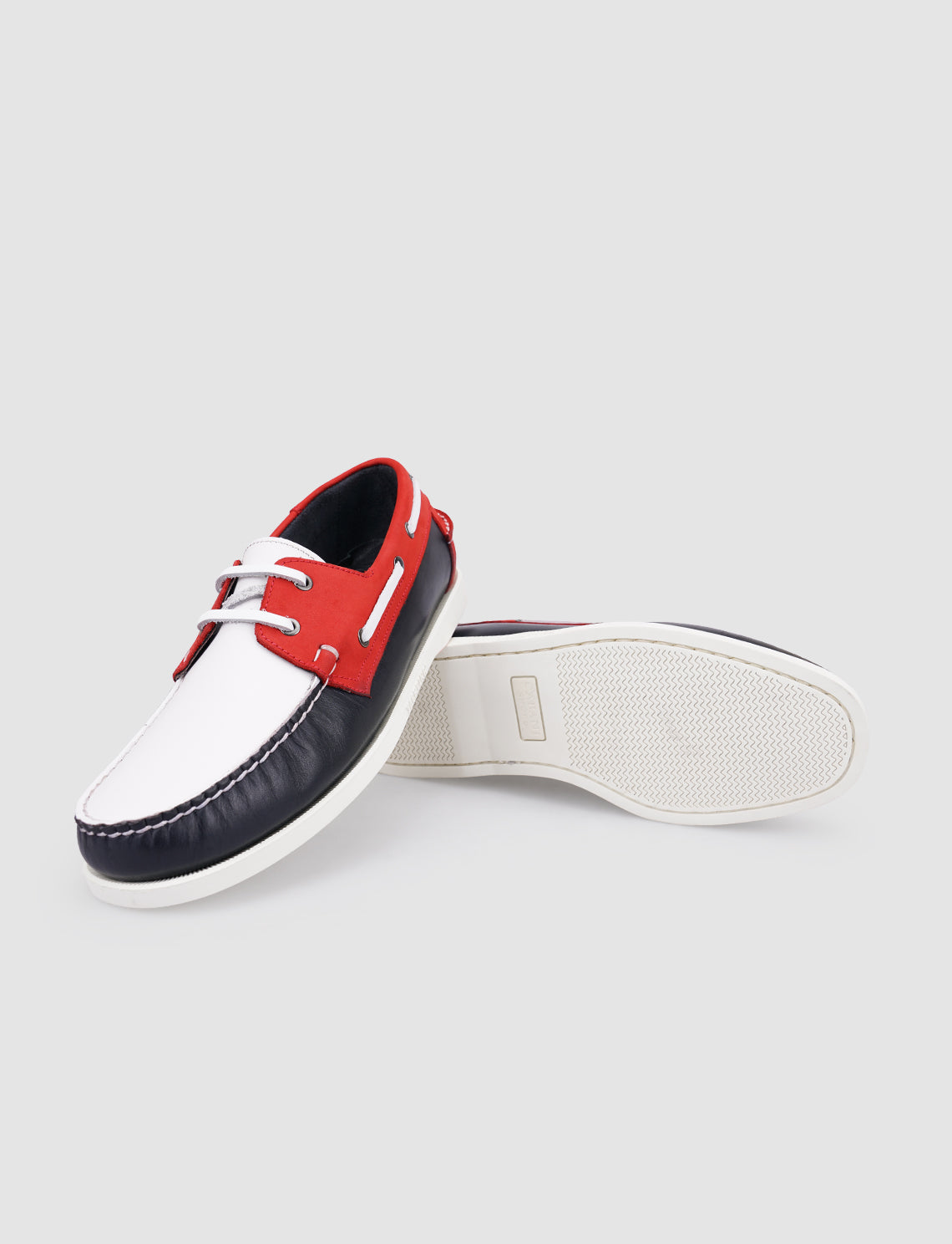 Cabani 052A102 Erkek %100 Hakiki Deri tekne boat  Lacivert