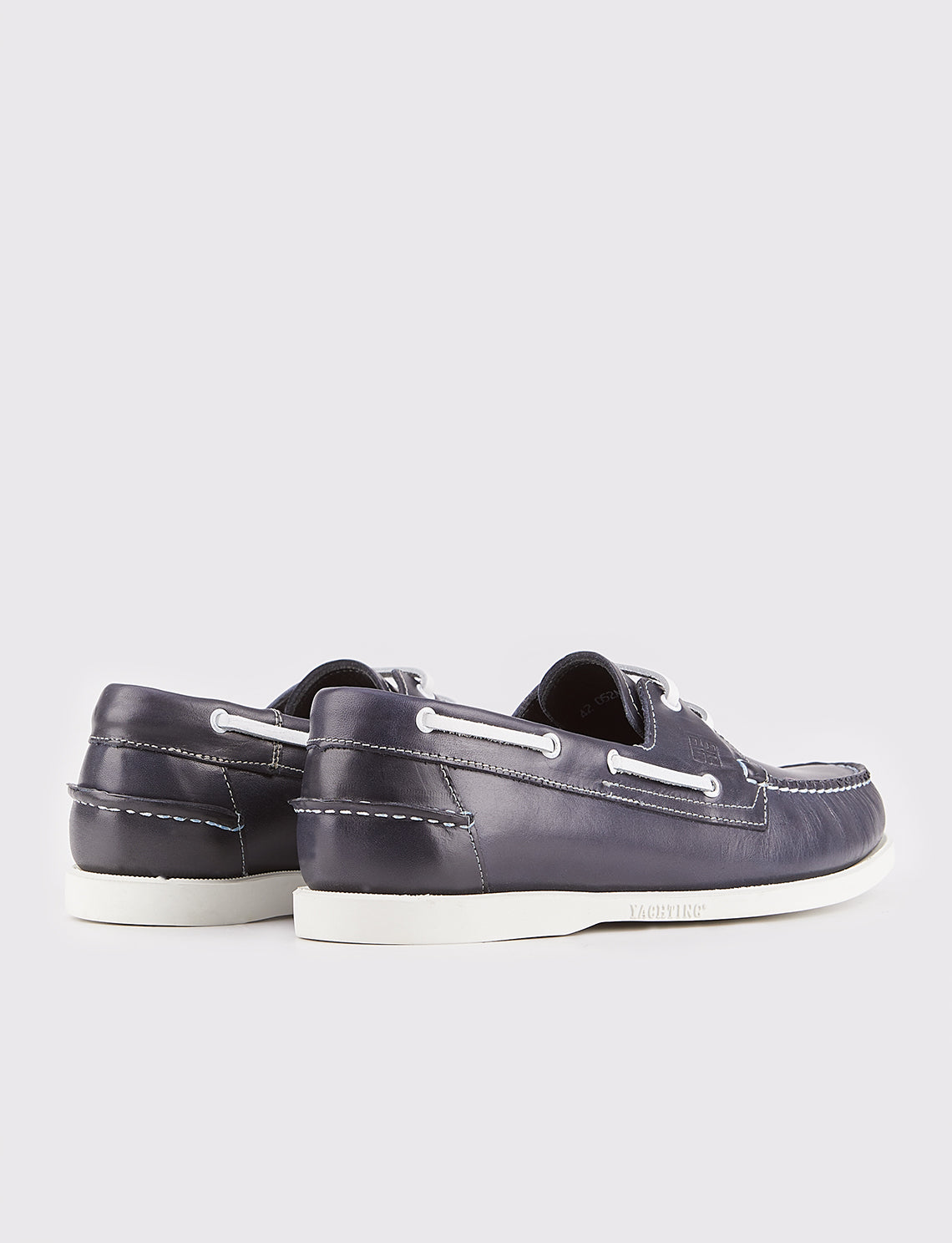 Cabani 052A102 Erkek %100 Hakiki Deri tekne boat  Lacivert