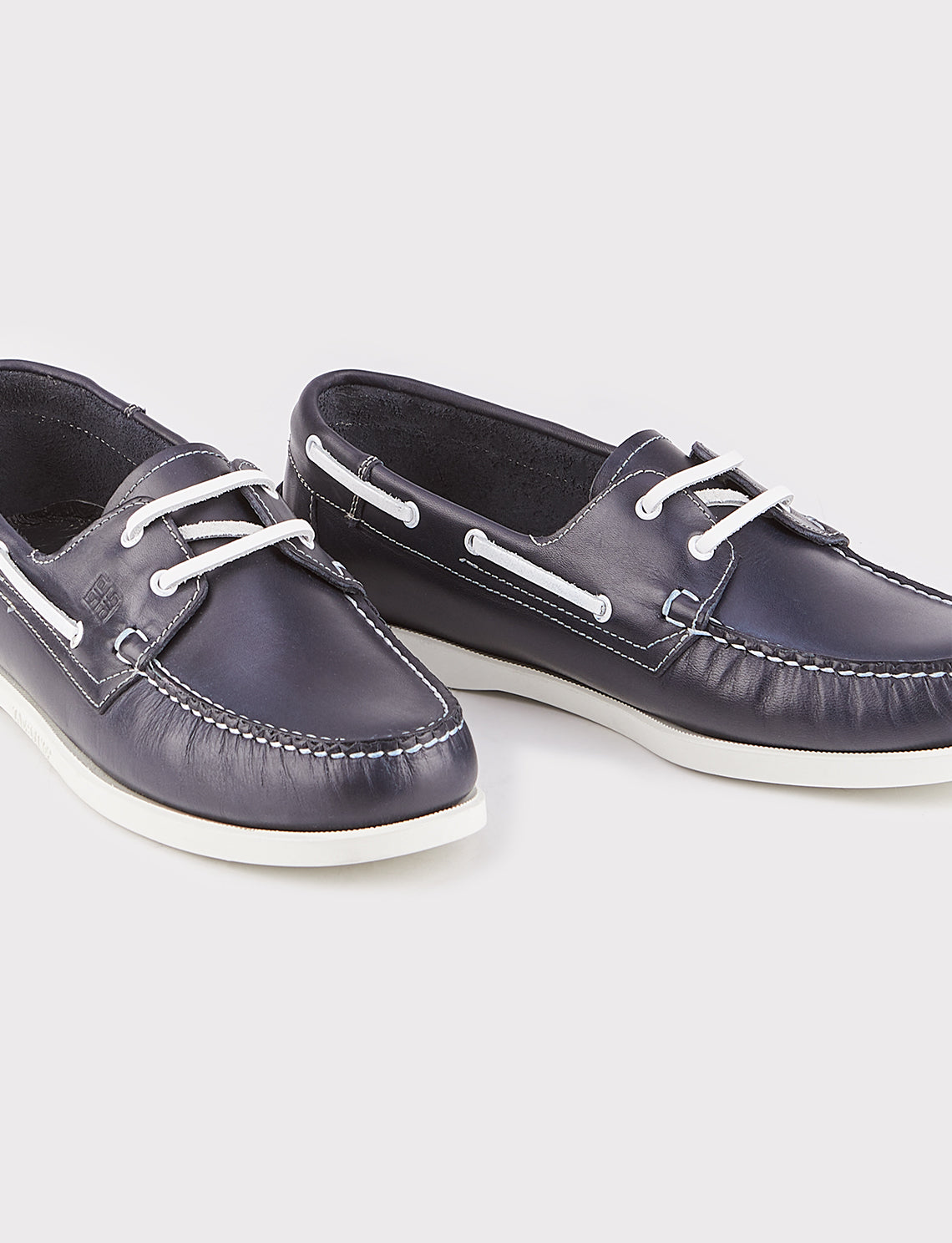 Cabani 052A102 Erkek %100 Hakiki Deri tekne boat  Lacivert