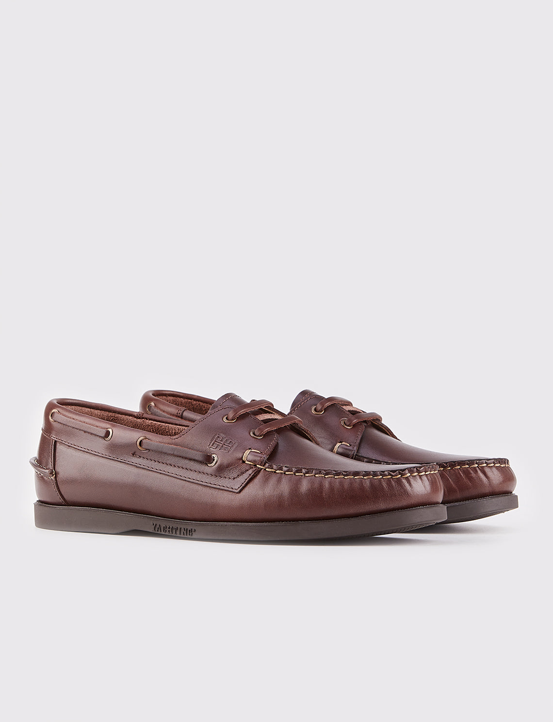 Cabani 052E102 Erkek %100 Hakiki Deri tekne boat  Kahverengi