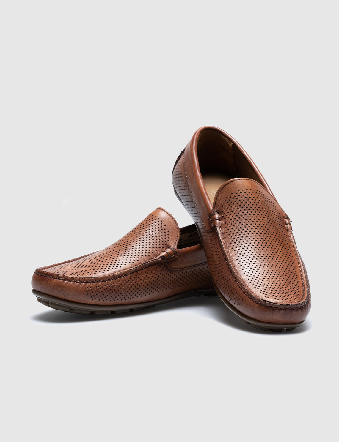 Cabani 010M150B Erkek %100 Hakiki Deri loafer & makosen 584 Fındık Sanetta