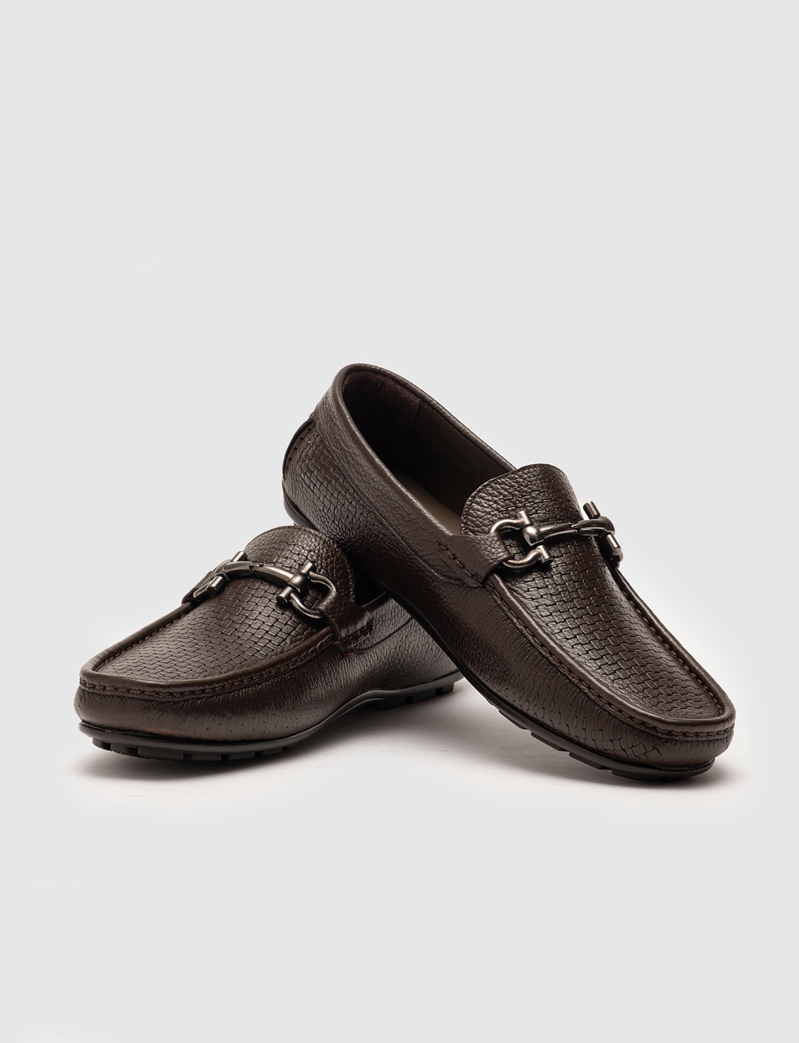 Cabani 010M823A Erkek %100 Hakiki Deri loafer & makosen 327 Kahve Kırma Floter