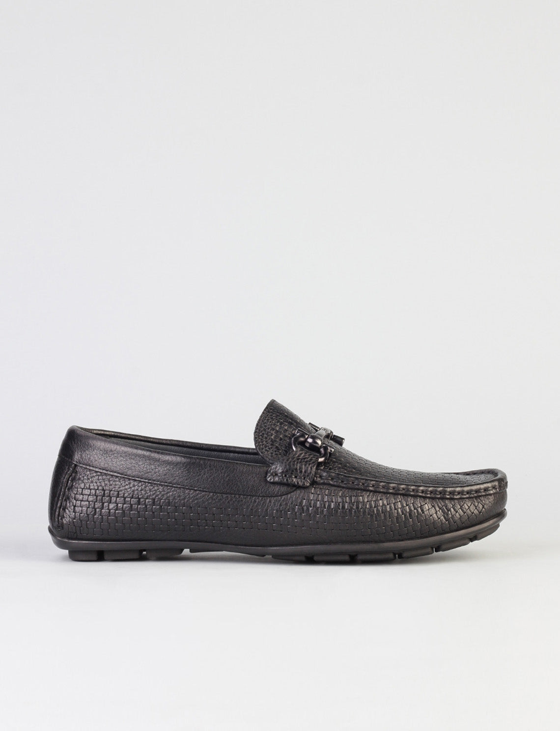 Cabani 010M823A Erkek %100 Hakiki Deri loafer & makosen 426 Siyah Kırma