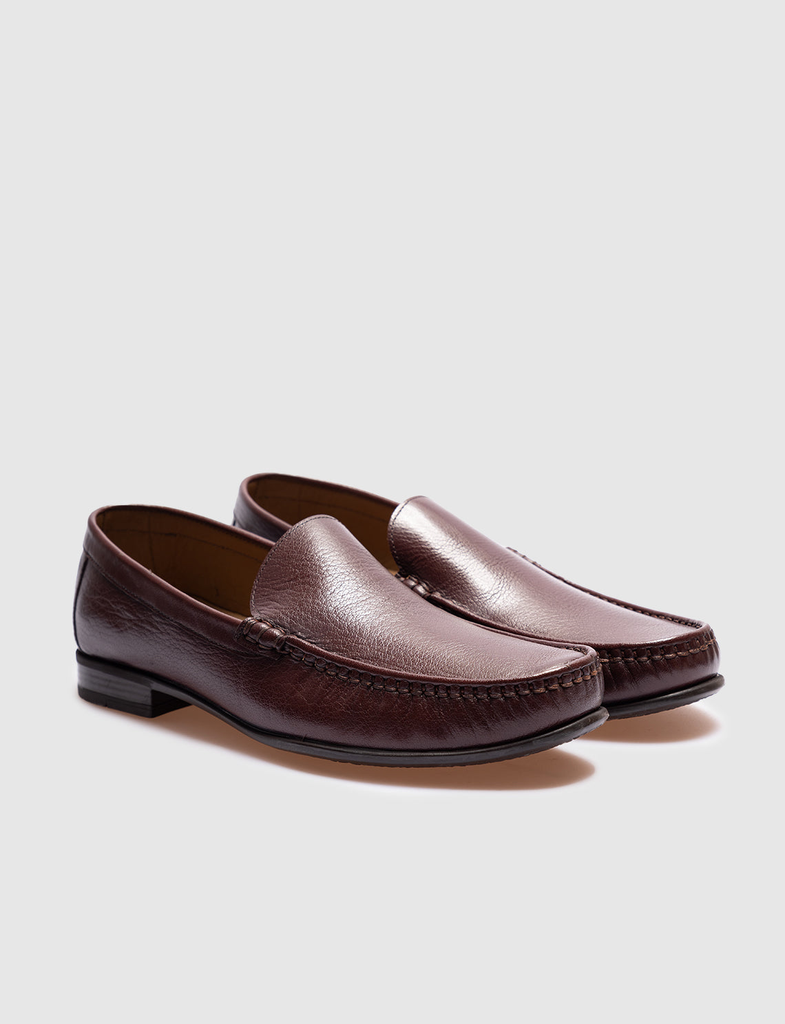Cabani 442M1175 Erkek %100 Hakiki Deri loafer & makosen 339 Kahve Bufalo