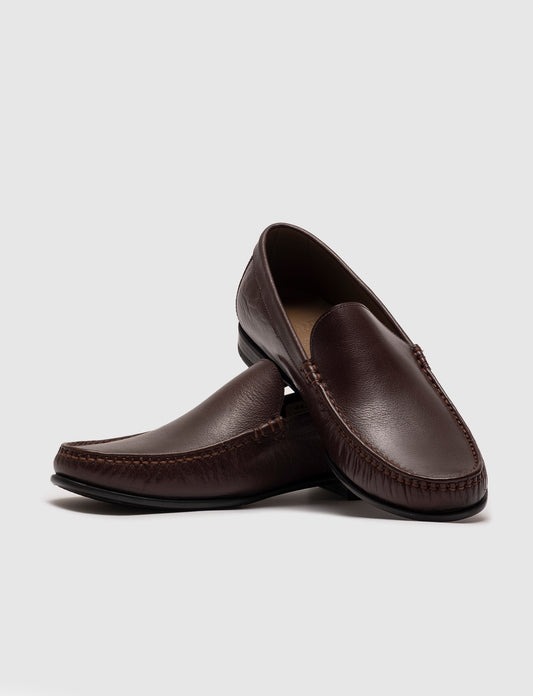 Cabani 442M1175 Erkek %100 Hakiki Deri loafer & makosen Kahve Bufalo