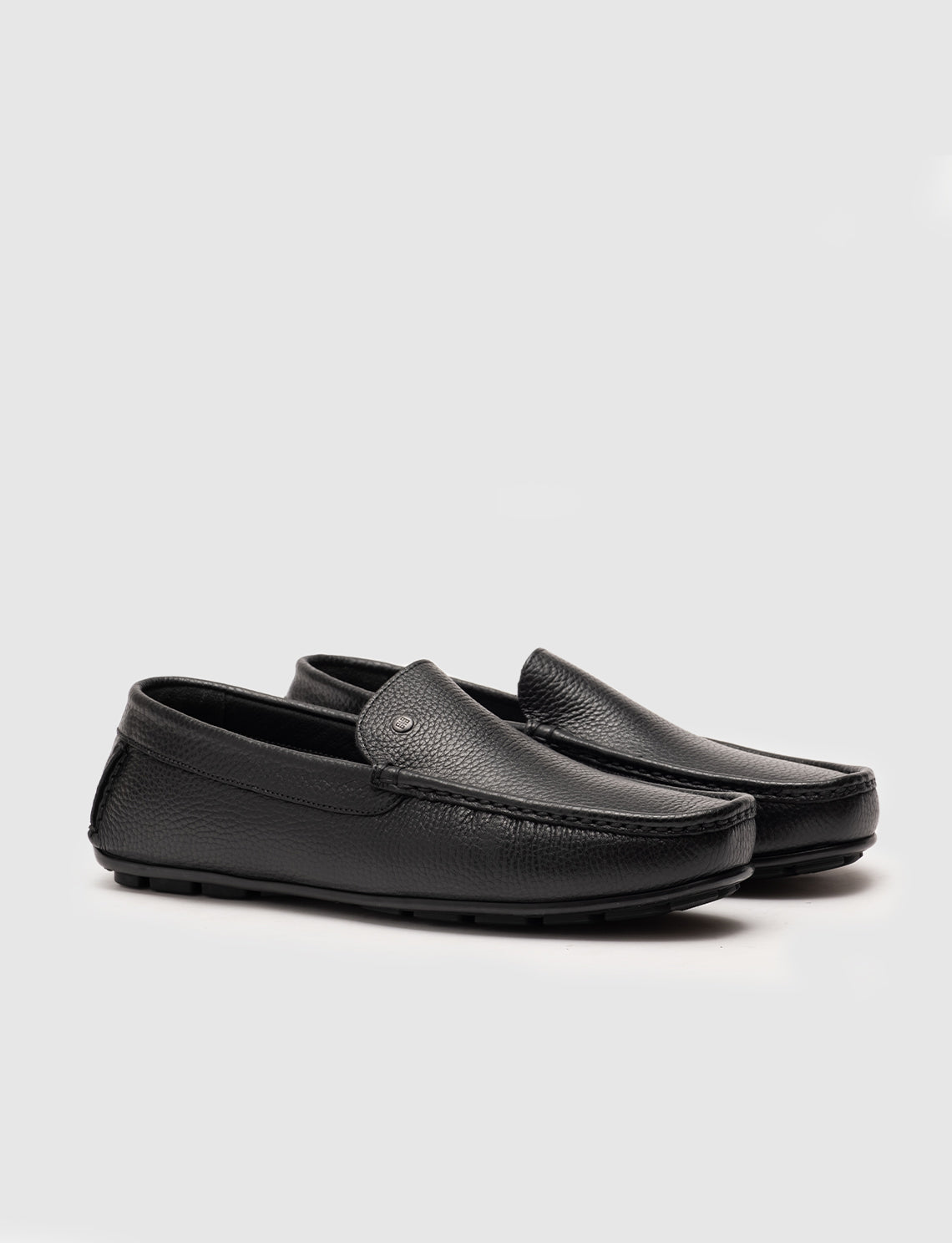 Cabani 010M129 Erkek %100 Hakiki Deri loafer & makosen Siyah