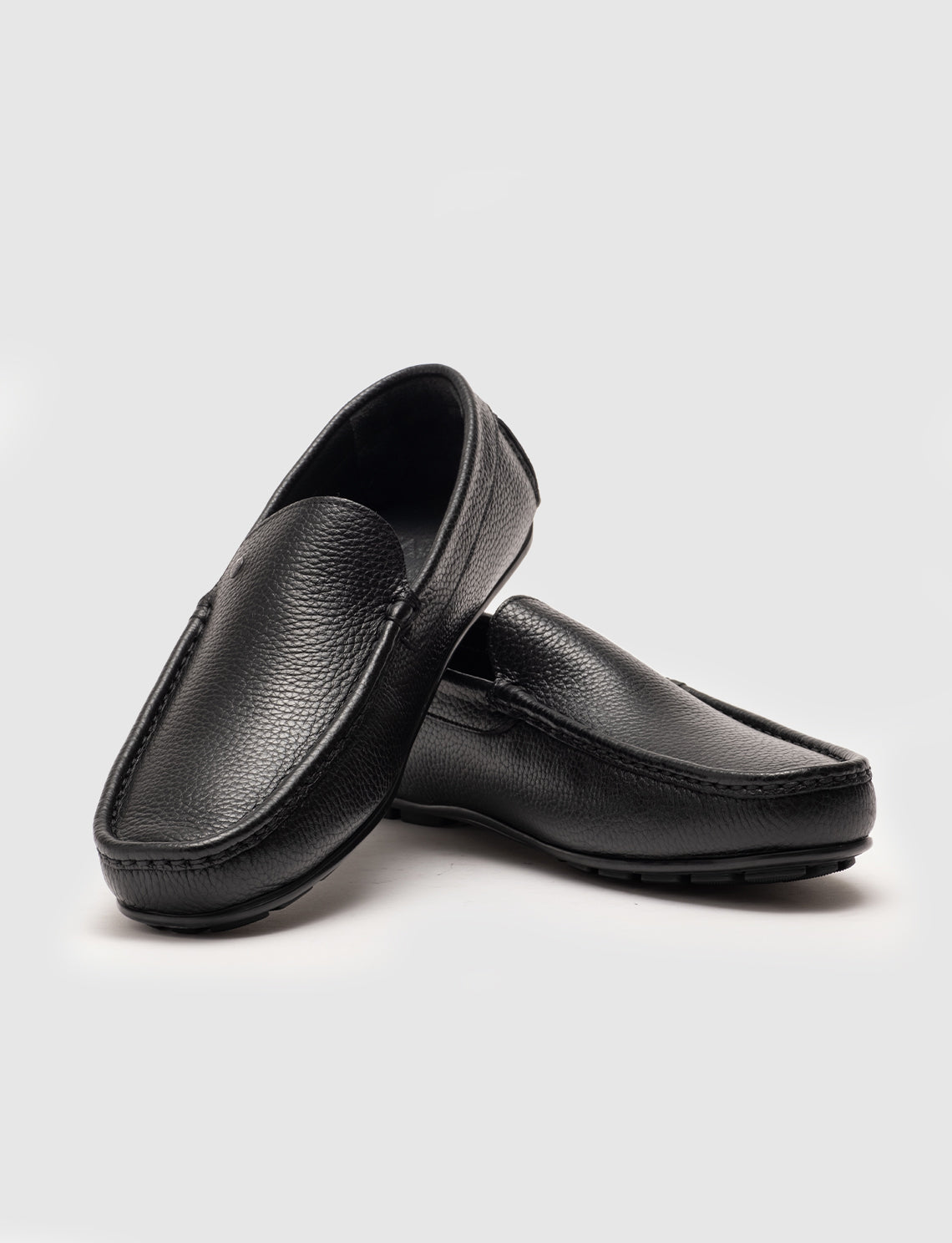 Cabani 010M129 Erkek %100 Hakiki Deri loafer & makosen Siyah