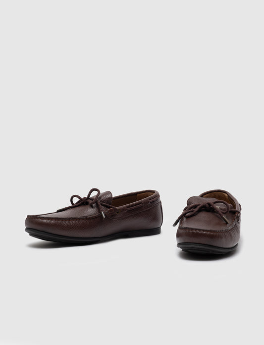 Cabani 447M1168 Erkek %100 Hakiki Deri loafer & makosen 327 Kahve Kırma Floter