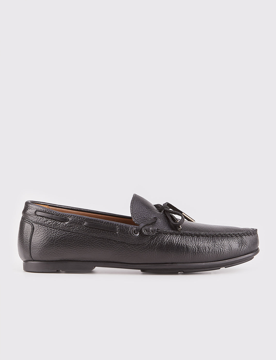 Cabani 447M1168 Erkek %100 Hakiki Deri loafer & makosen Siyah