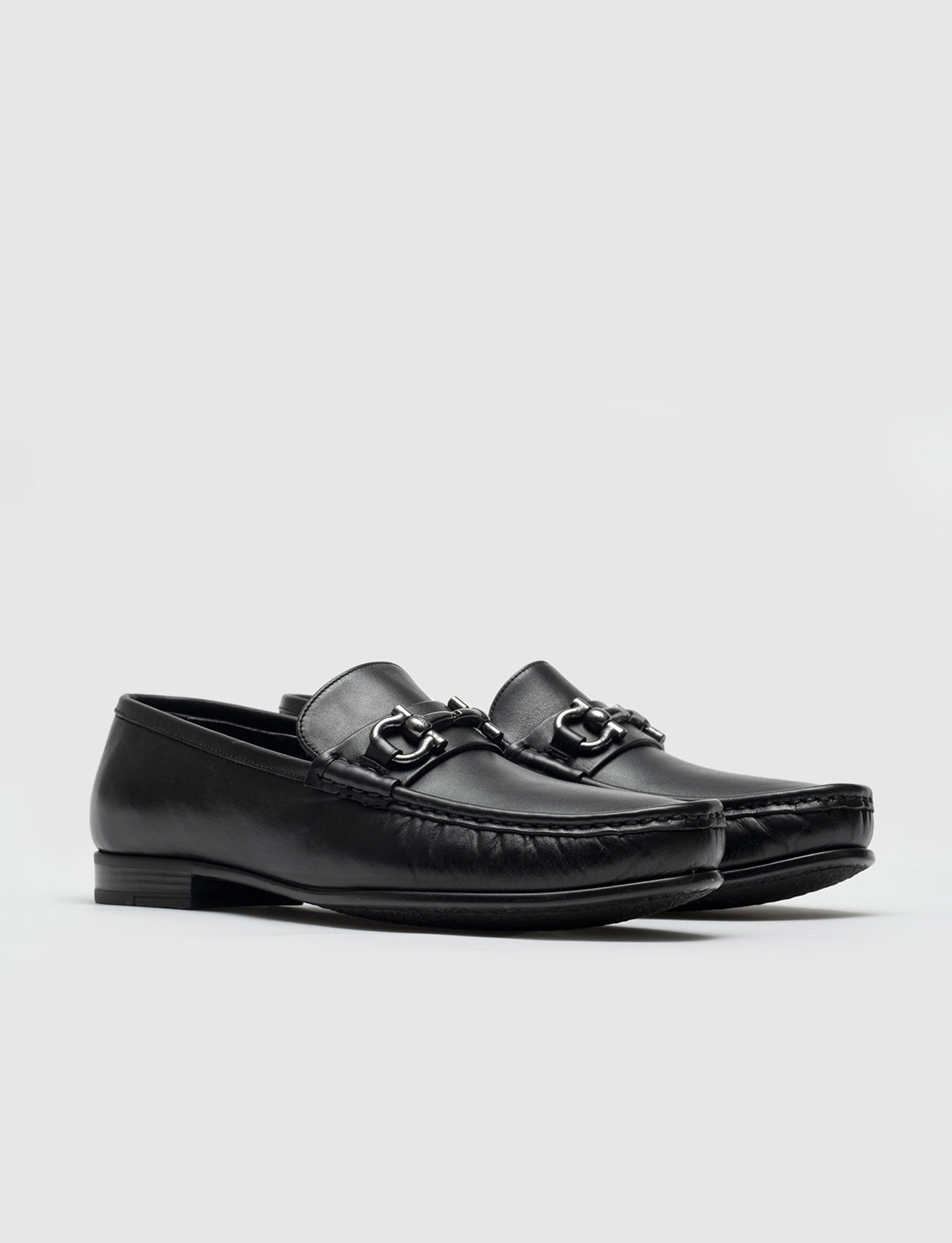 Cabani 442M067 Erkek %100 Hakiki Deri loafer & makosen Siyah