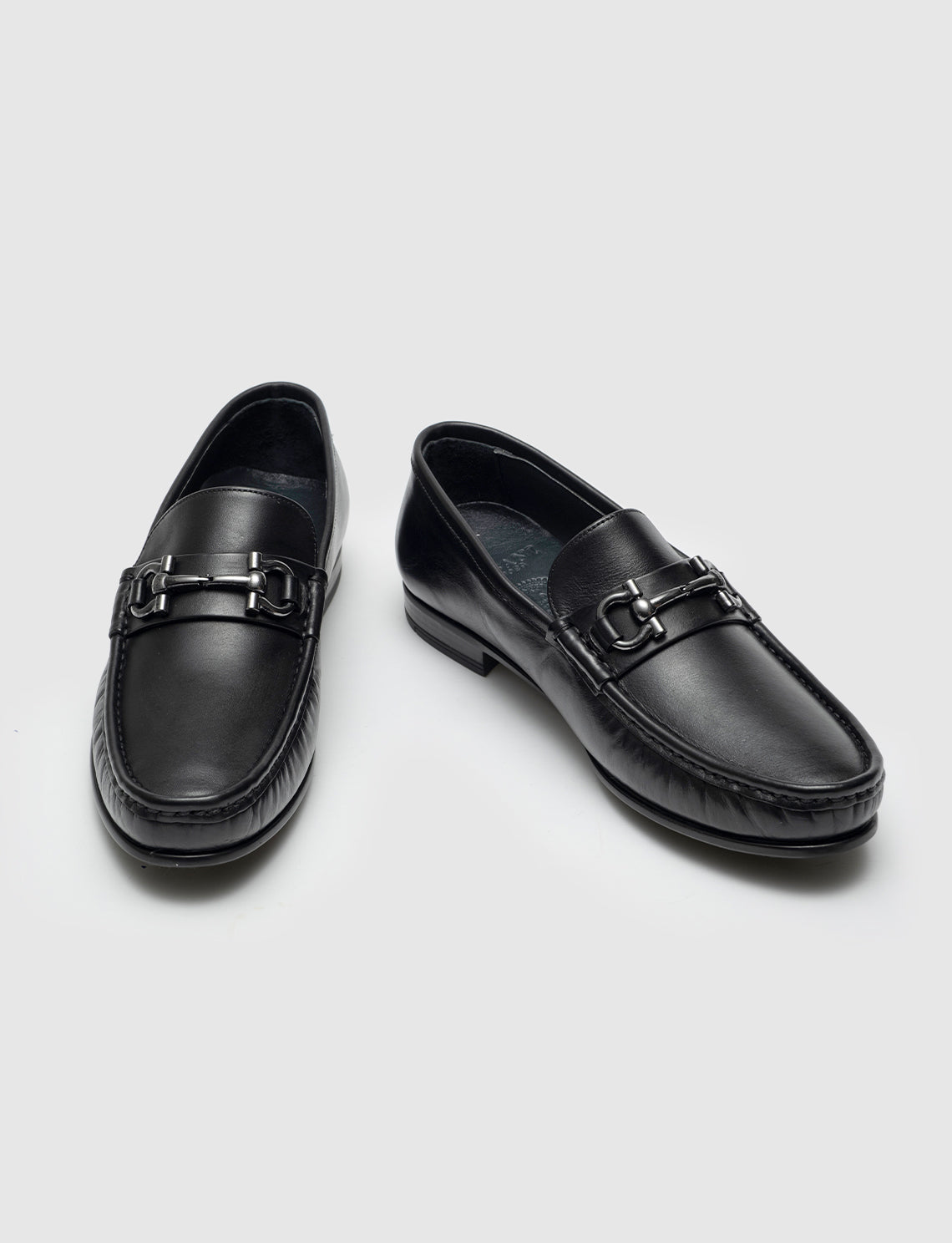 Cabani 442M067 Erkek %100 Hakiki Deri loafer & makosen Siyah