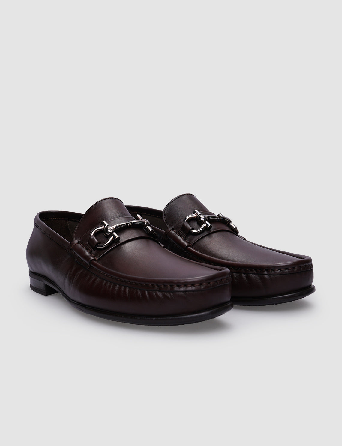 Cabani 442M067 Erkek %100 Hakiki Deri loafer & makosen 022 Kahve Flap