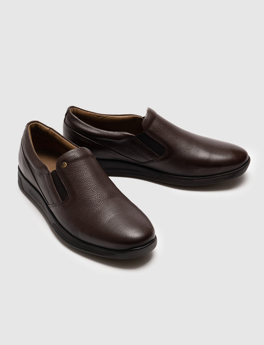 Cabani 438M1109 Erkek %100 Hakiki Deri Günlük Ayakkabı 327 Kahve Kırma Floter