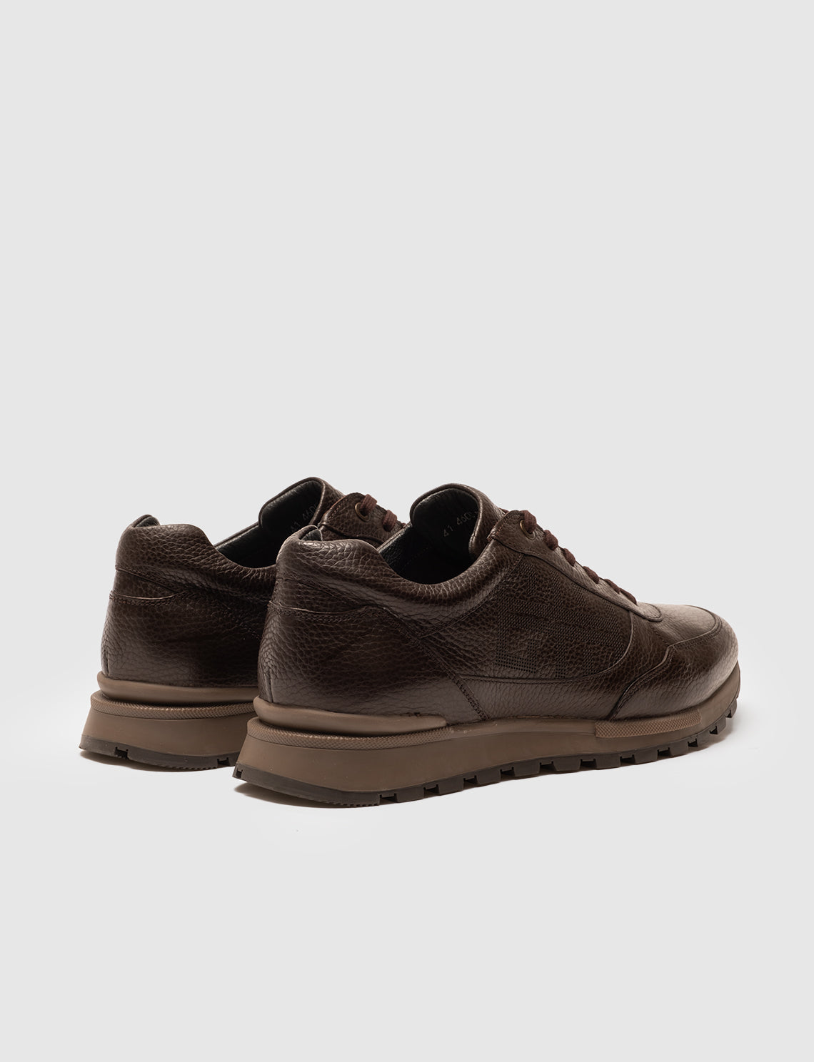 Cabani 460C548 Erkek %100 Hakiki Deri sneaker &spor 327 Kahve Kırma Floter