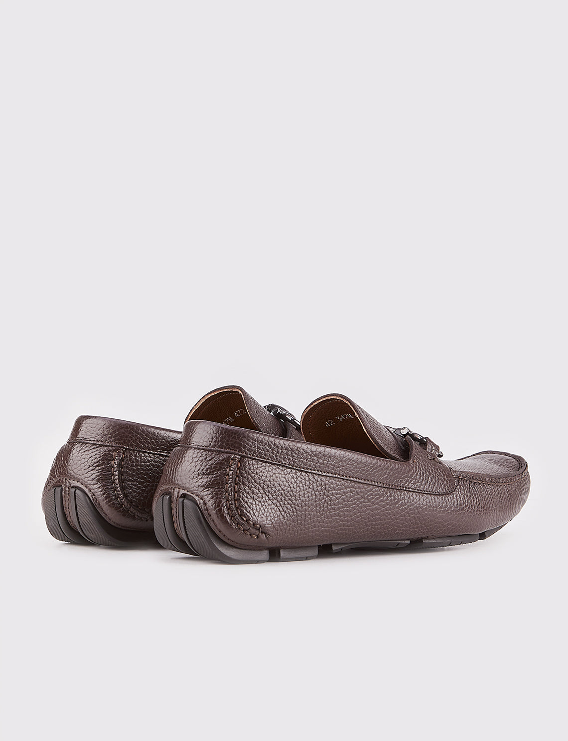 Cabani 347M472 Erkek %100 Hakiki Deri loafer & makosen 327 Kahve Kırma Floter