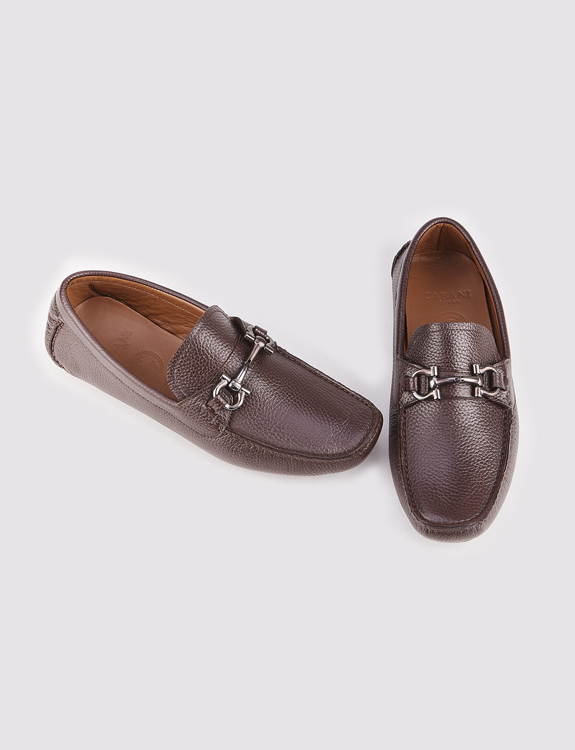 Cabani 347M472 Erkek %100 Hakiki Deri loafer & makosen 327 Kahve Kırma Floter