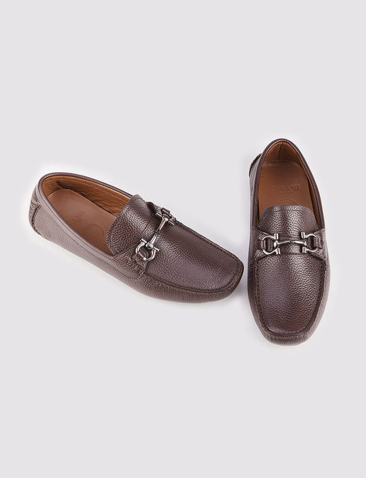 Cabani 347M472 Erkek %100 Hakiki Deri loafer & makosen 327 Kahve Kırma Floter