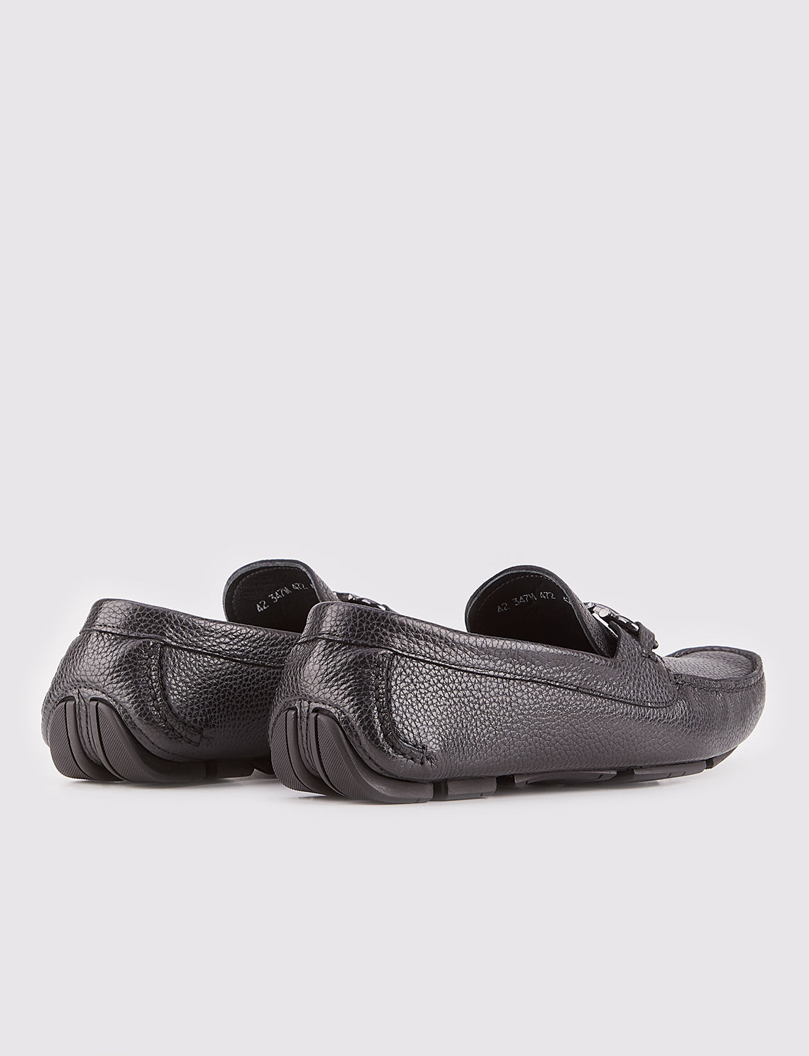 Cabani 347M472 Erkek %100 Hakiki Deri loafer & makosen Siyah